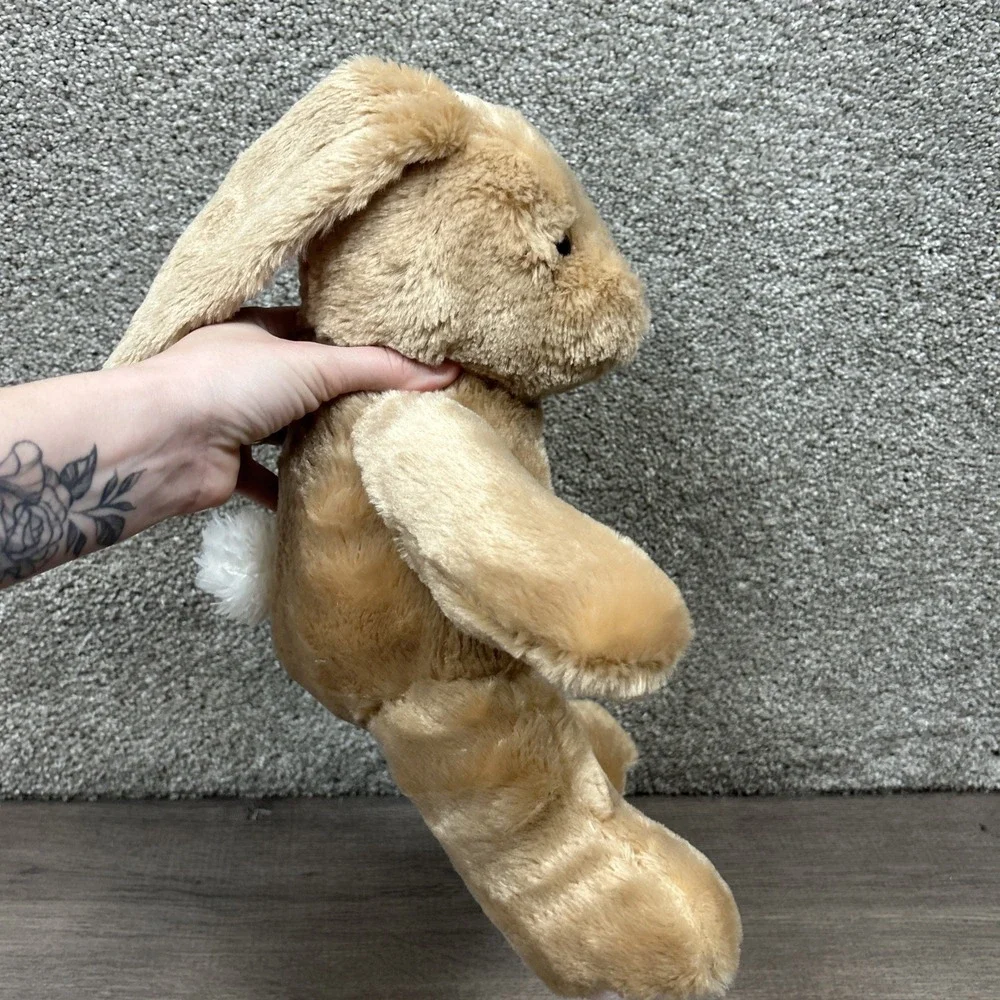Build A Bear Workshop Pawlette Tan Bunny Rabbit Plush Floppy Ears 15 inch